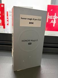 Honor magic 8 pro 512gb  nuovo promo