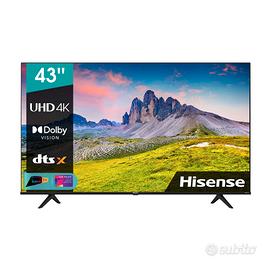 TV LED UHD 4K 43”
Smart TV COME NUOVA