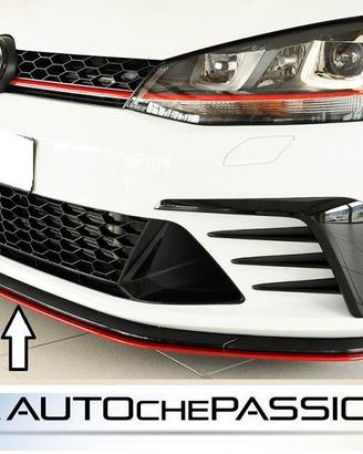 Splitter Spoiler anteriore per VW Golf 7 GTI ClubS