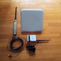 Kit Modem/Router 4G-LTE WiFi e LAN