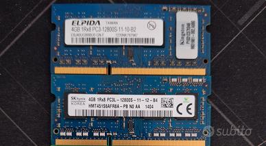 RAM DDR3 SO-DIMM 8GB 12800S