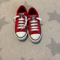 Converse bambino rosse tg 28