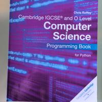 Computer Science programming book for Python