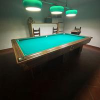 Biliardo buche strette campo gioco mt 2.50x1.25