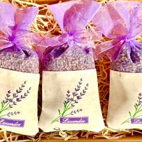 Sacchetti di lavanda profumati idea Natale