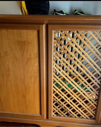 Copritermosifone legno con anta