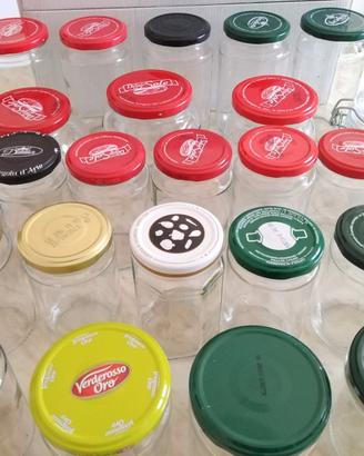 Vasi di varie misure per conserve/marmellate