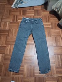 jeans H&M grigi regular fit 28/30