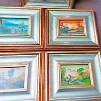 5 quadri 25 x 25 come da foto