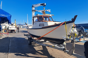 Gozzo Patrone 7 mt completamente restaurato