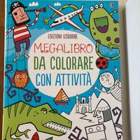 mega libro da colorare Usborne