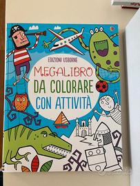 mega libro da colorare Usborne