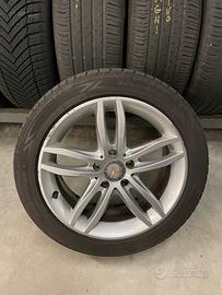 Cerchi in lega Mercedes Classe C coupè con gomme