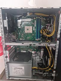 Case Tower Lenovo P358 + Alimentatore + Ventole