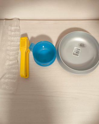 Lotto Guzzini Originale Nuovo Piatto, Tazza