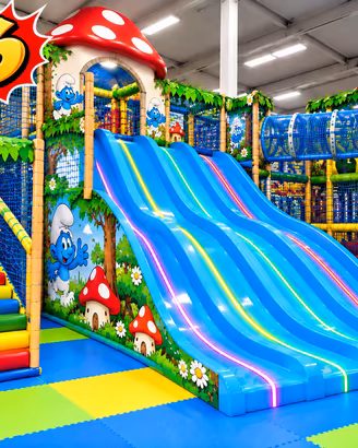 Giochi Playground con Scivoli a Led per Ludoteche