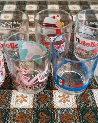N.7 Bicchieri Nutella da collezione