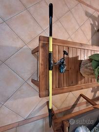 Canna da pesca con mulinello