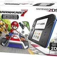 Nintendo 2DS console + Super Mario Kart 7