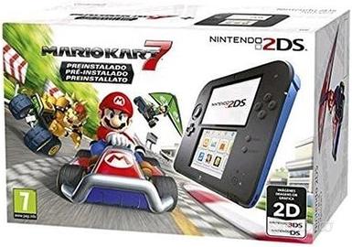 Nintendo 2DS console + Super Mario Kart 7