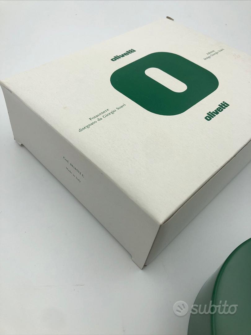 Posacenere O verde design Giorgio Soavi per Olivetti 1960 ca — Galleria  Novecento