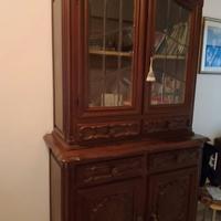 credenza vetrina salone