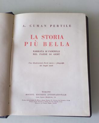 La storia più bella Narrata ai fanciulli di Cuman