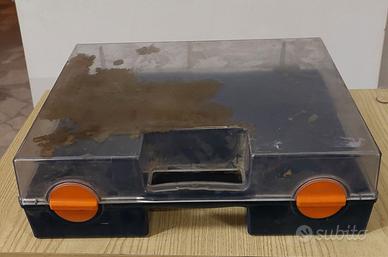 scatola portaoggetti richiudibile con 2 manopole