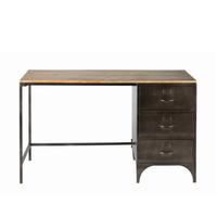 scrivania stile industriale 