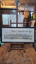 Splendida stampa d'arte vintage (62x29 cm)