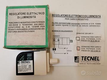 TECNEL TE 4500.5 - DIMER ELETTRONICO BTICINO MAGIC