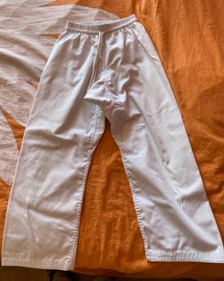 Calzoni da karate tg. 140 cm.