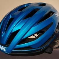 casco Abus Stormchaser Steel/Blue tg L