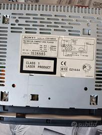 stereo auto Sony 