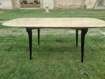 Tavolo con marmo anni 60