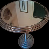 Tavolo con piedistallo stile Art Decò