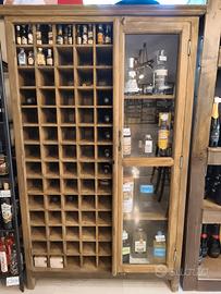 Vetrina portabottiglie 