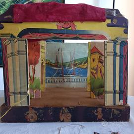 antico teatrino marionette