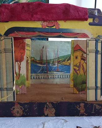 antico teatrino marionette