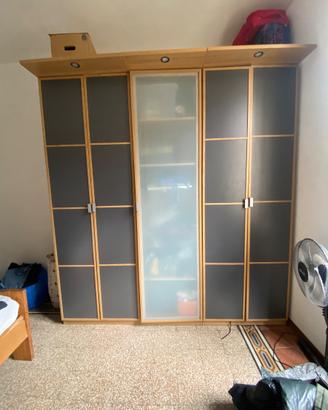 armadio e cassettiera