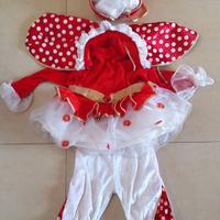 Vestito carnevale lady Coccinella tg.6-12 mesi 