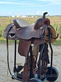 Sella Crates americana western reining 15.5"