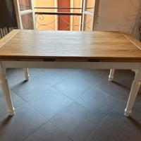Tavolo Allungabile In Legno Massello