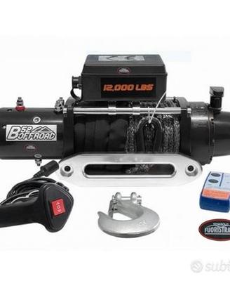 Verricello b52 12000 lb 12v dyneema