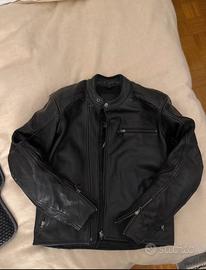Giacca da moto uomo in pelle Halvarssons