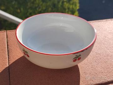 Ciotolina Richard Ginori porcellana Ciliege 