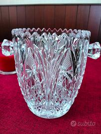 vaso in cristallo 
