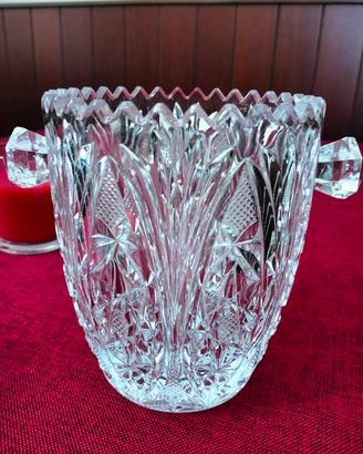 vaso in cristallo 