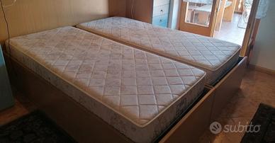 ottimi letti singoli effetto letto matrimoniale 