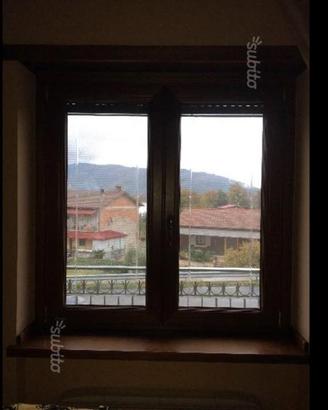 Finestra in alluminio legno